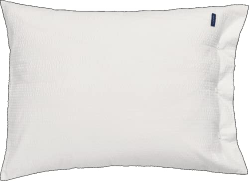 GANT Seersucker Kissenbezug einzeln Farbe White Größe 40x80
