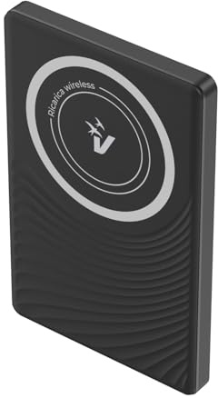 Powerbank VulTech VPB-MG5 5000 mAh PD 20 W magnetisch Magsafe iPhone 17/16/15/14/13/12 Schnellladung Wireless/Type-C LED-Display Ladeprozent, Samsung Xiaomi, Oppo Huawei mit magnetischem Cover