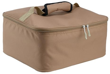 Grill Cooker Carrier - Compact Cooking Equipment Holder, Oxford Storage Bag | Durable Picnic Gear Container, Outdoor Stove Cover Organizer, Travel Cooking Case Backpacker Kitchen Hiking for Camper