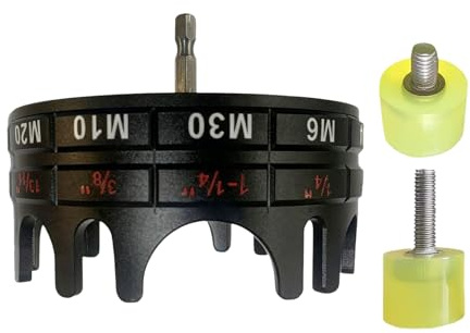 Clés À Douilles Hexagonales,Mèche De Perçage Pour Boulons À Queue Hexagonale - Outil à Libération Rapide pour Écrous de Tige Filetée - Pour Matériel Lourd Et Travaux Intenses En Atelier Industriel