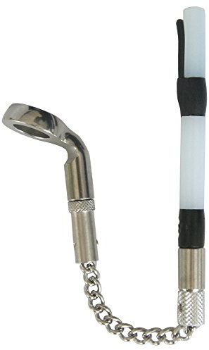 Korda Complete Stow Indicator White, 1 Piece, Stainless Steel Chain, Line-Friendly Clip, Perfect for Slack or Tight Lines, Based on Famous Elstow Bobbins