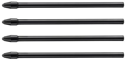 LAMY Safari Twin Pen EMR Stylus Pen Ersatzspitze Black (4 STK.) – austauschbare LAMY Z109 PC/EL Pointier Spitze für Glatte (glänzende) Oberflächen – 0,35 mm Spitzenradius