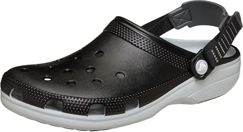 Crocs Zoccoli Classic Turbo Clog Unisex Adulto, Nero, 45/46 EU