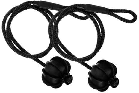 SEWOART 2pcs Car Rear Lid Hanging String Rear Deck Lid Rope Trunk Cover Hanging String Small Ball for Parcel Shelf