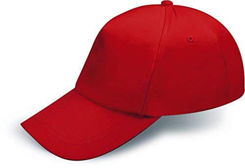 Publilancio srl 15x Cappellino da Bambino Colore Rosso (Rosso)