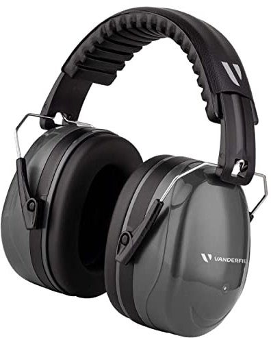 Vanderfields Casque Anti Bruit Adulte, 33dB Certifié CE, Protection Auditive pour Travail, Autisme, Bricolage, Tonte, Chantier, Tir, Casque Sensoriel, Réduction de Bruit Professionnelle