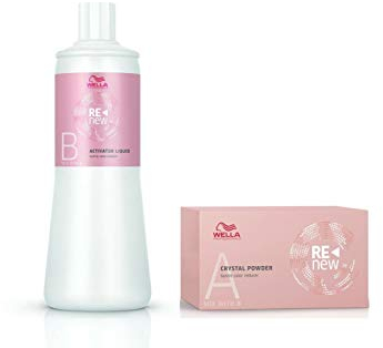 Wella Color Renew Activator Liquid 500 ml + Crystal Powder 5 x 9 g SET