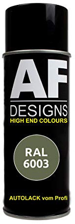 Alex Flittner Designs Vernice spray RAL RAL RAL 6003 verde oliva opaco