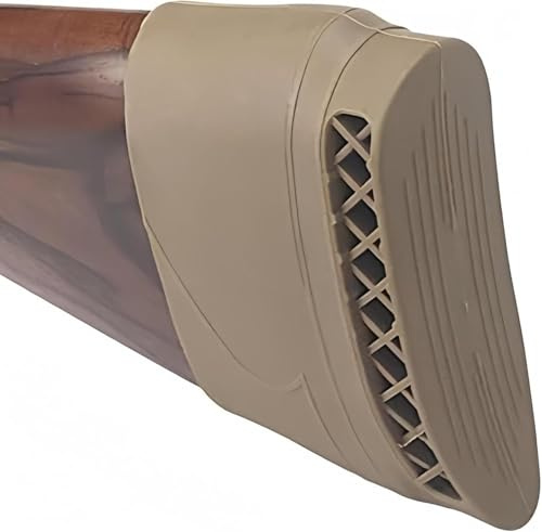 Gexgune Almohadilla de Retroceso del Rifle de Caza Tactical Slip-On Slip-On Buttstock Shooting Extension Gun Butt Protector Accesorios de Goma Gun Butt Accesorios
