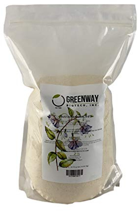 Greenway Biotech, Inc. Organic Crustacean Meal Fertilizer 4-0-0 Includes 4% Nitrogen,12% Calcium & High Level Chitin- Ideal for Young Seedlings,Flowers,Vegetables from Crab,& Shrimp Shells (10 Pound)