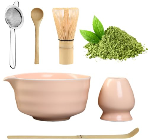 Afenau Matcha Kit, 6-Piece Matcha Set con Frustino Matcha