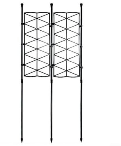 La struttura a traliccio per piante supporta la crescita verticale di pomodori, uva e cetrioli nel tuo giardino o casa (A)