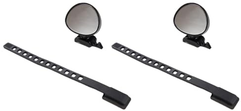 ZEFAL Pack Spy 15 – Pack de Dos Retrovisores Bicicleta Universales para MTB y Bici de Carretera – Espejo Retrovisor Bicicleta Irrompible y Reversible para Montar en el Manillar