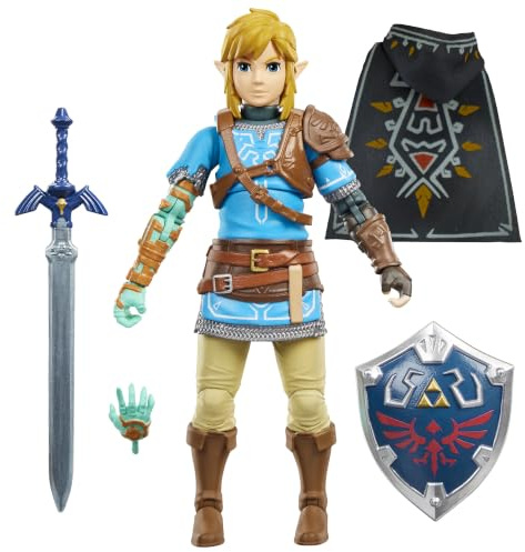 Hasbro The Legend of Zelda Heroes of Hyrule Link, The Legend of Zelda: Tears of the Kingdom Premium Collectible 15 cm Action Figure