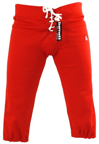 bernett FP-2 American Football Hose, Match, Farbe Rot (3XL)