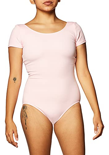 Capezio - damtrikå i basmodell med linneöverdel, Rosa, XS