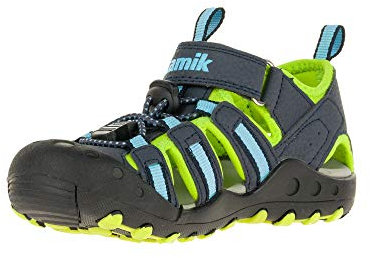 Kamik Unisex Jungen Crab Geschlossene Sandalen, Blau (BLUE/BLU), 21 EU