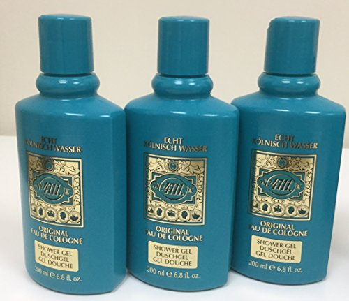 3 x 4711 Eau de Cologne Shower Gel 200ml - Multibuy