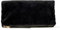 The Drop Faltbare Clutch mit Reißverschluss für Damen, Southampton, Schwarzes Kunstfell, Einheitsgröße