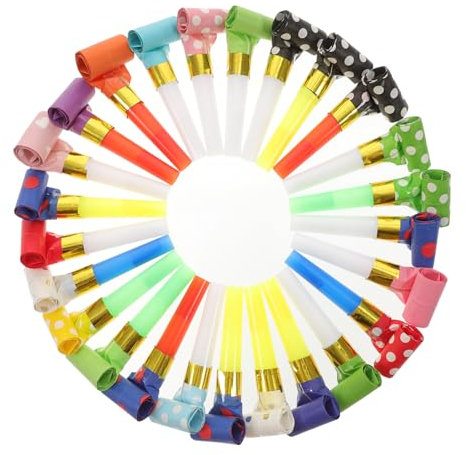 CORHAD 1 Satz 50St Party-Requisiten Folienpartygebläse Musikalische Blowouts Krachmacher spielzeug für kinder kinderspielzeug Spielzeuge Mädchenspielzeug Spielzeug für Karnevalsfeiern