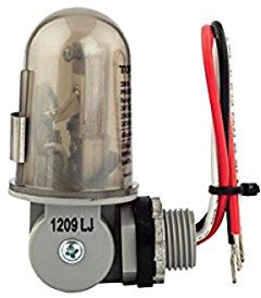 NSI TORK 2001 Outdoor 120-Volt Photocontrol - Stem & Swivel Mount - Controls Lighting Dusk to Dawn - Compatible with Incandescent/Compact Fluorescent/Halogen/LED, 1-Pack