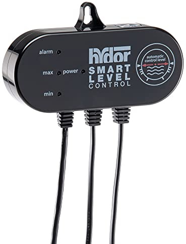 Hydor Controller Elettronico Livello Acqua SMART LEVEL per Acquari e Sump, Supporto Magnetico