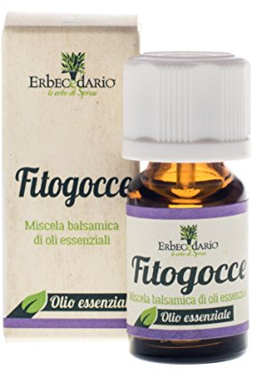 Olio Essenziale Fitogocce Balsamico, Olio essenziale per diffusori Naturale, Ideale per Aromaterapia e Purificazione dell'Aria - Flacone da 8ml
