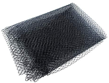 Senknetz Monofil/Ersatznetz für Senken/Größe: 1x1 m, Farbe: Schwarz