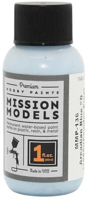 MISSION MODELS MMP-136 Arcadian Blue F ( 1965 ) Acrylic Paint 1 oz (30ml)