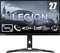 Lenovo Legion Y27q-30 | 27 QHD Gaming Monitor | 2560x1440 | 180Hz | 400 nits | 0,5ms Reaktionszeit | HDMI | DisplayPort | AMD FreeSync | schwarz