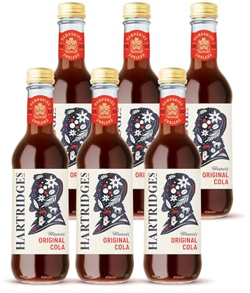 Hartridges Celebrated Original Cola 330ml Glass Bottles - Pack of 6