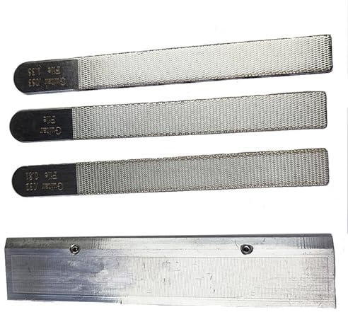 4 st gitarr Fret Nut File Luthier Verktyg för Electirc Gitarr Akustisk Gitarr Klassisk Gitarr Bas