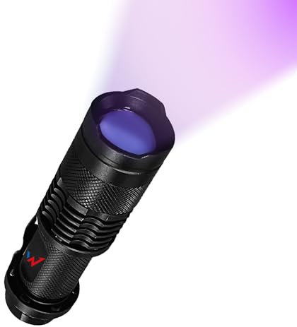 W WONDER FULL ENERGY - Torcia ultra viola 395nm, torcia IP44