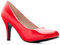 Andrés Machado - Damen Elegante Lackleder Pumps mit 9,5 cm Absatz - AM422 - Damen Sommer High Heels - Kleines Modell - Rotes Lackleder Größe EU 34