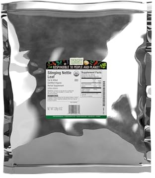 Frontier Co-op Stinging Nettle Leaf, Cut and Sifted - for Teas, Soups, Smoothies and Stir Fry - Kosher | 8 Ounce (Pack of 1)