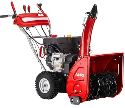 AL-KO Benzin-Schneefräse Snow Line 620.4 E III LED, 6.2 kW Motorleistung, 62 cm Räumbreite, 51 cm Einzugshöhe, 6 Vor-/2 Rückwärtsgänge, für Flächen bis 500 m²