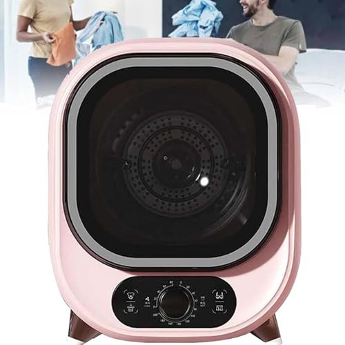KJHYYPP Secadora De Condensador Portátil,Pequeña Secadora Ventilada De 5 Kg,Uso De Encimera Montada En La Pared,Capacidad De Carga De 0,8 Kg (C 220V)