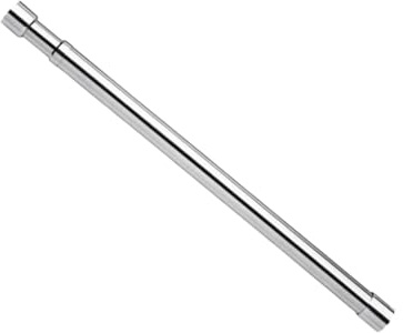AKOOSY Tringle Acier Inoxydable Extensible Barre de Suspension Ajustable pour Armoire et Rangement Chambre Installation Facile avec Fixations Incluses Pour Vêtements et Cintres