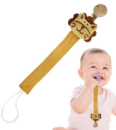 Nappklämmor - 2,76 x 1,18 tum rep Anti-Drop barn nappklämma | Hållare Clip Travel Must Nipple-rem för tandringar, leksaker, spädbarnsfiltar, dreglahaklappar
