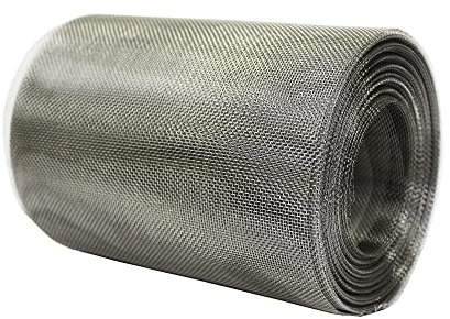 Fly Mesh Stainless Steel 1mm Insect Soffit Vent Mesh Blocks Flys, Wasps & Bees | 30 Metre x 75mm Soffit Roll
