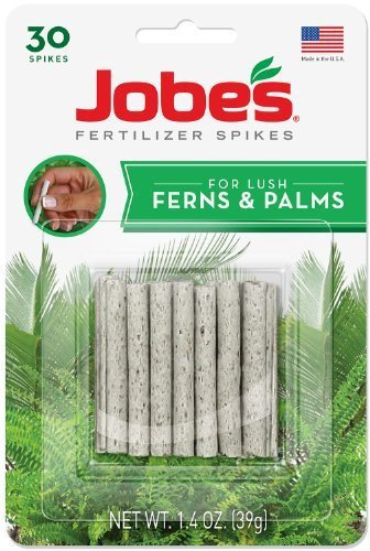 Jobe's Fern & Palm Indoor Fertilizer Food Spikes - 30 Pack 5101 by Jobe's