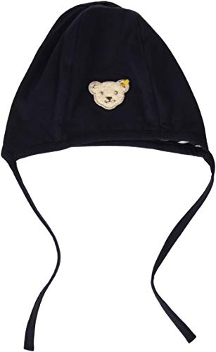 Steiff Baby - Mädchen Mit Süßer Steiff-teddybärapplikation M tze, STEIFF NAVY, 47 EU