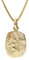 trendor Jungfrau Sternzeichen Gold 333 mit vergoldeter Silberkette 15382-09-40 40 cm