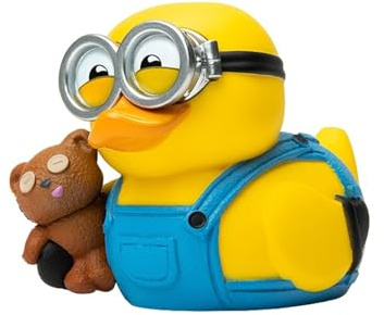 TUBBZ Boxed Edition Minions Bob Figura Coleccionable de Pato de Goma de Vinilo – Producto Oficial de Mi Villano Favorito 4 Minions – TV, películas y Videojuegos