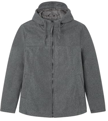 Springfield Chaqueta para Hombre, Gris Plomo, L