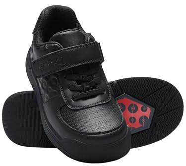 Pokemon Shoes | Boys School Shoes | Pokeball Boys Trainers | Black 1