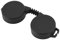 44mm Binoculares Eyepiece Cover, Rubber Binocular Lens Caps, 43‑44.8mm Binocular Eyecup Cover Eye Guard Cap for 8x30 10x30 8x32 10x32 8x42 10x42 8x50, Easy to Install