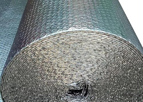 barriera al Vapore Pellicola Isolante Termica, Strato antiumidità, Pellicola Isolante, Tetto Auto-(1x10m)