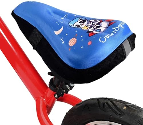 Generico Copertura per Sella di Bicicletta, Sella per Bambini con Design A Cartoni Animati, Copertura Morbida per La Bici, per Corsa su Strada Città Pendolarismo Quotidiano Escursioni All'Aperto