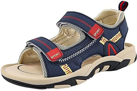 Sandali Ragazzo Sandali Sportivi Bambino Bambino 32 Gomma 39 35 Mare Bimbo Sandalo Trekking Scarpe Primi Passi Pantofole Estive 33 25 Corda Ciabatte Ciabatta 24 37 Tela 30 Barefoot 38 Color Cuoio In